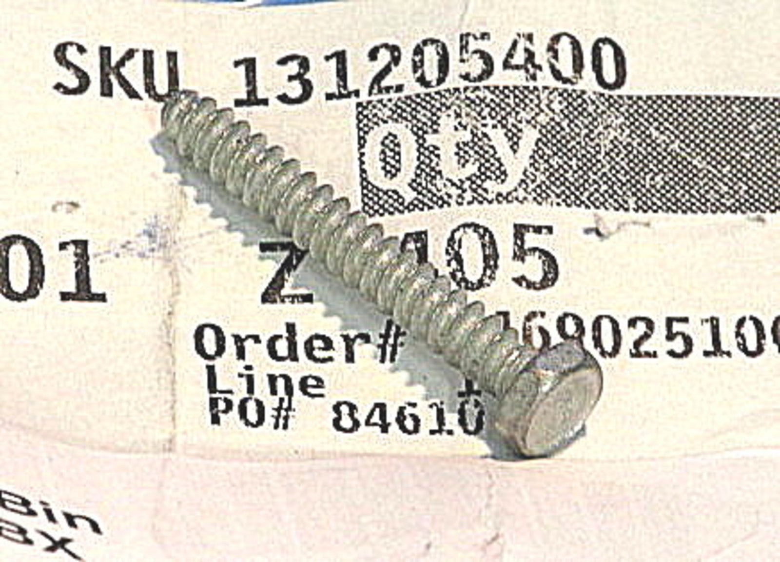 Frigidaire 131205400 SCREW-1
