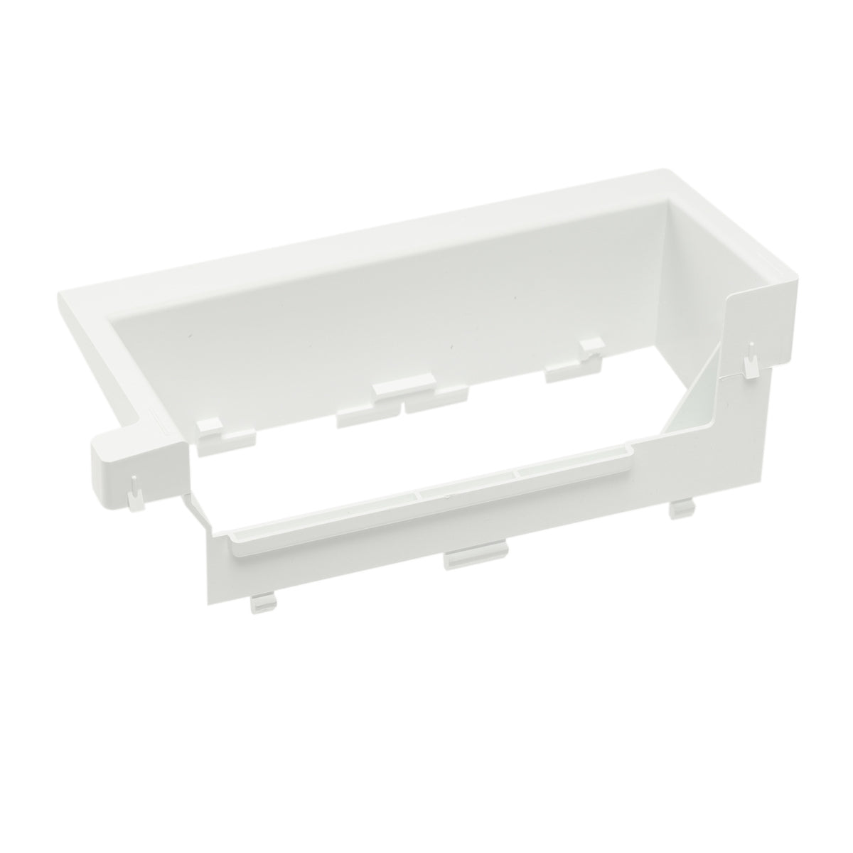 137314510 Frigidaire Washer Dispenser Drawer Handle Frame, White-1