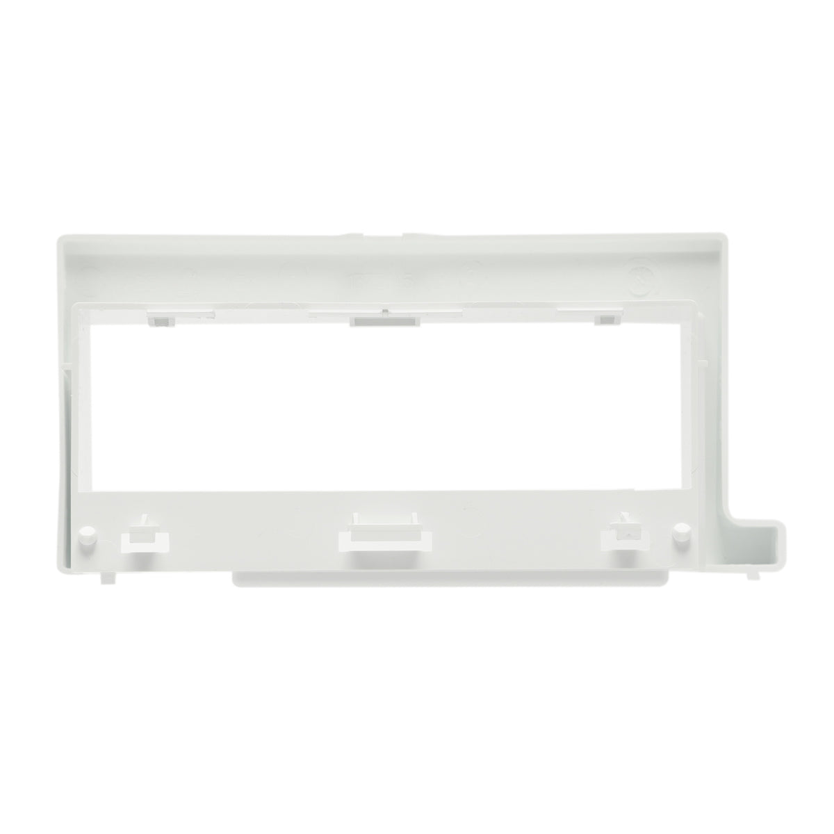 137314510 Frigidaire Washer Dispenser Drawer Handle Frame, White-7