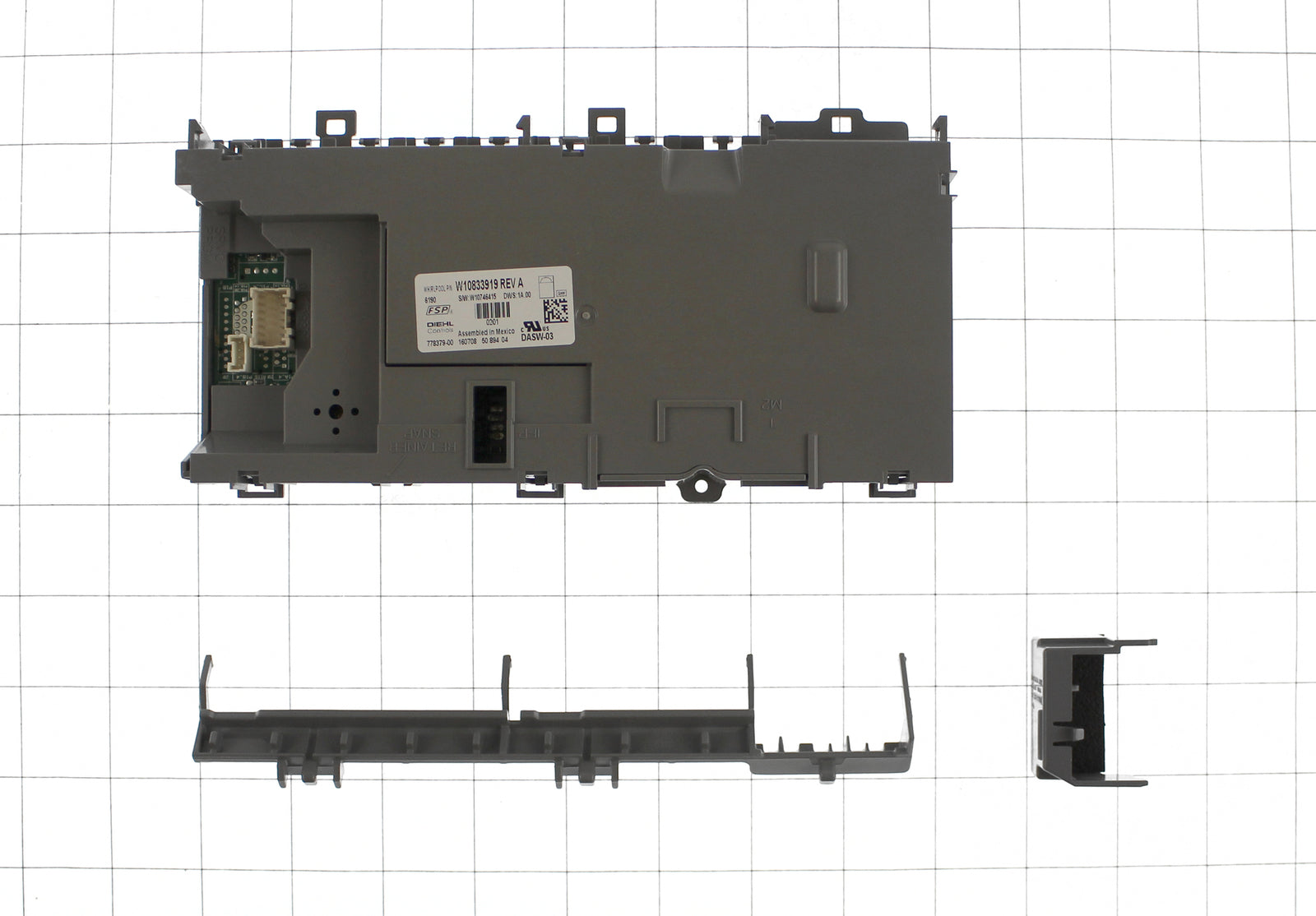 W10854215 Whirlpool Dishwasher Electronic Control Board-17
