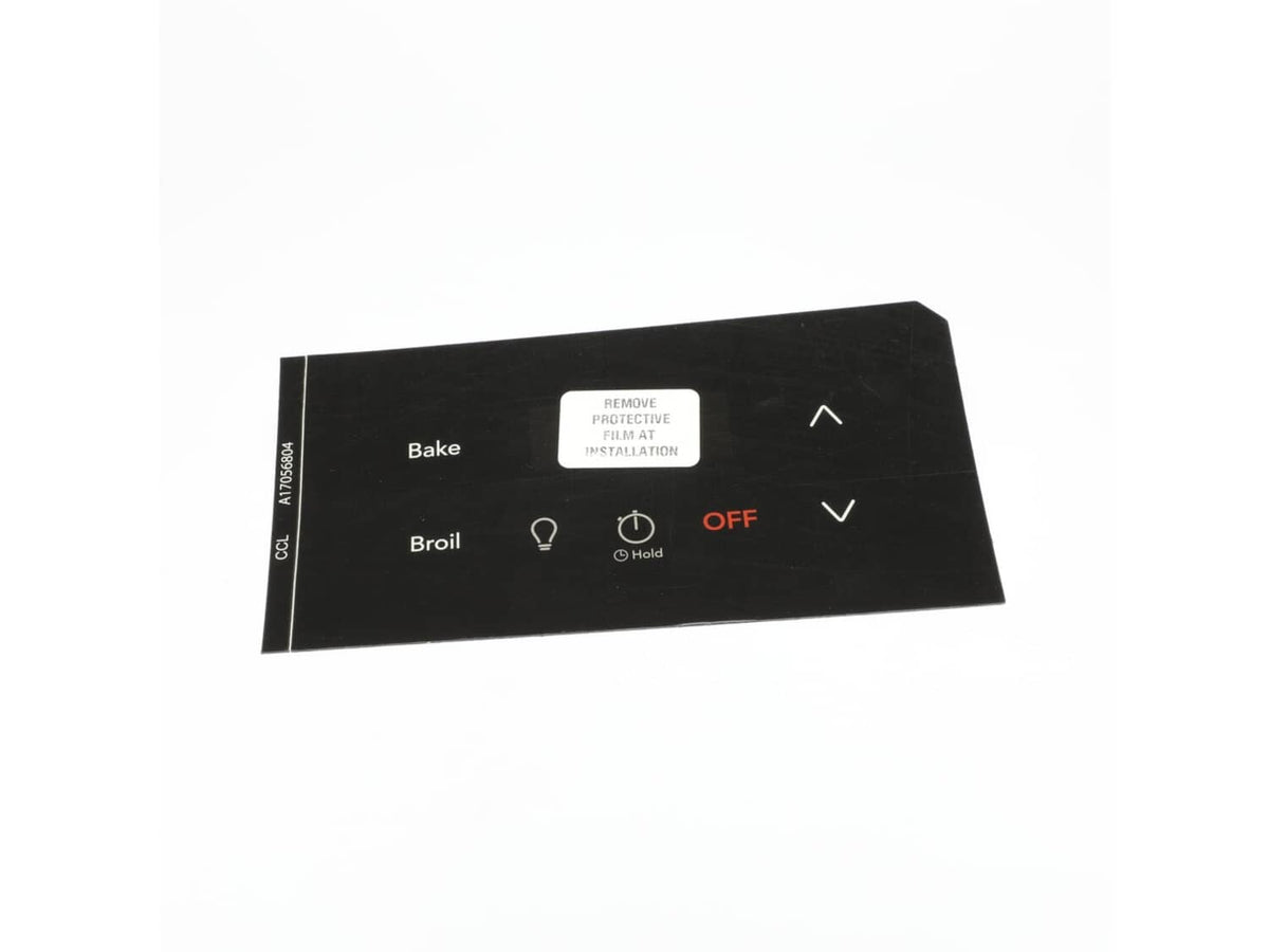 Frigidaire 5304534804 Black Control Overlay for Oven Range