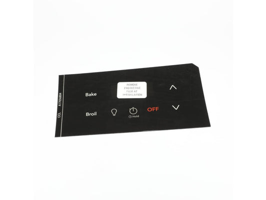 Frigidaire 5304534804 Black Control Overlay for Oven Range