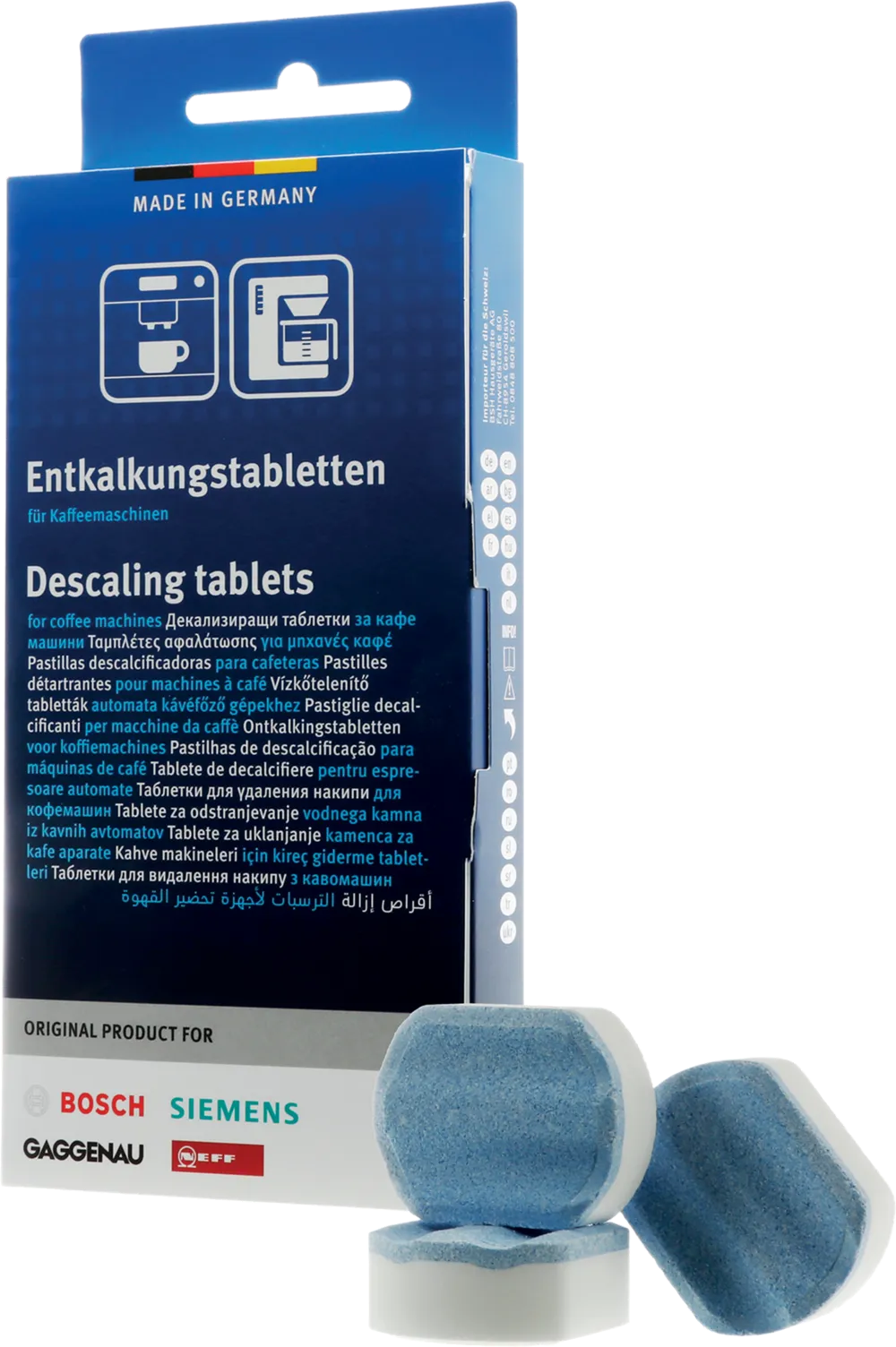 Bosch 00311975 Coffee Maker Descaling Tablets -1