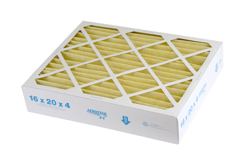 Aerostar Series 1100 Pleated Furnace Air Filter 16x20x4 MERV 11