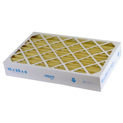 Aerostar Series 1100 16x25x4 MERV 11 Pleated Furnace Air Filter
