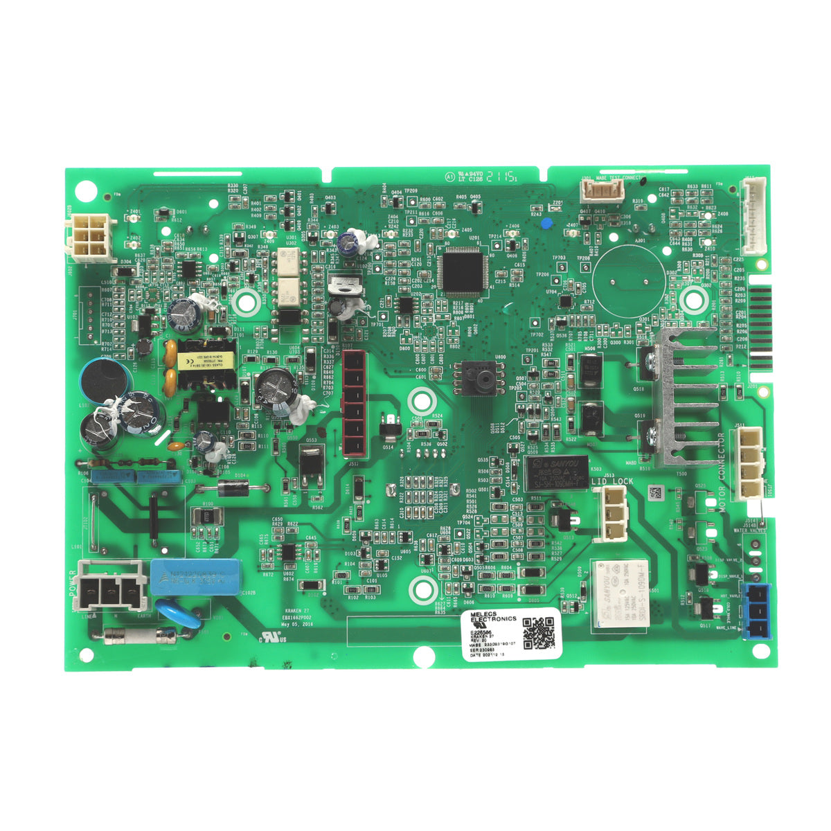 GE WW01F02068 LE BOARD CONTROL-2
