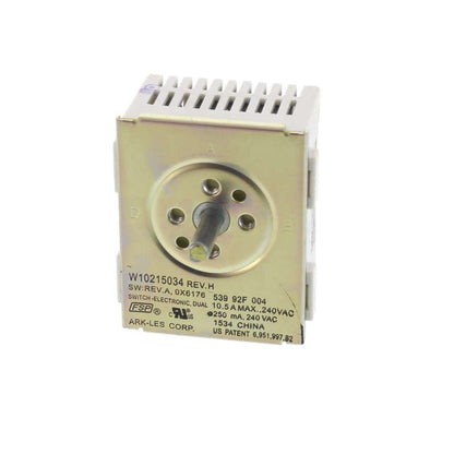 WPW10215034 Whirlpool Cooktop Infinite Switch-2