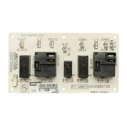 6871W1N012A LG Electric Oven Relay Control Board-2