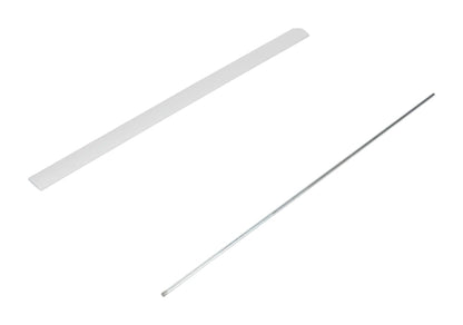 Whirlpool W11045462 Refrigerator Door Shelf Trim, White-1