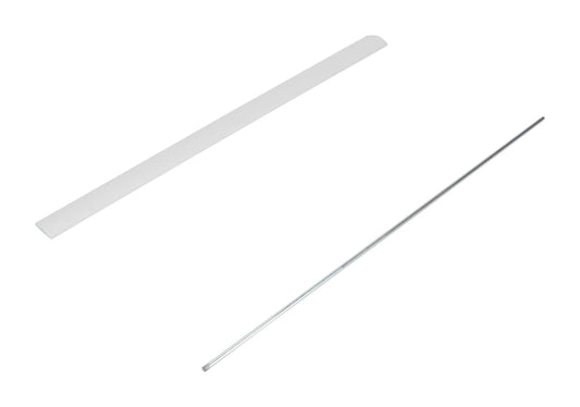 Whirlpool W11045462 Refrigerator Door Shelf Trim, White-1