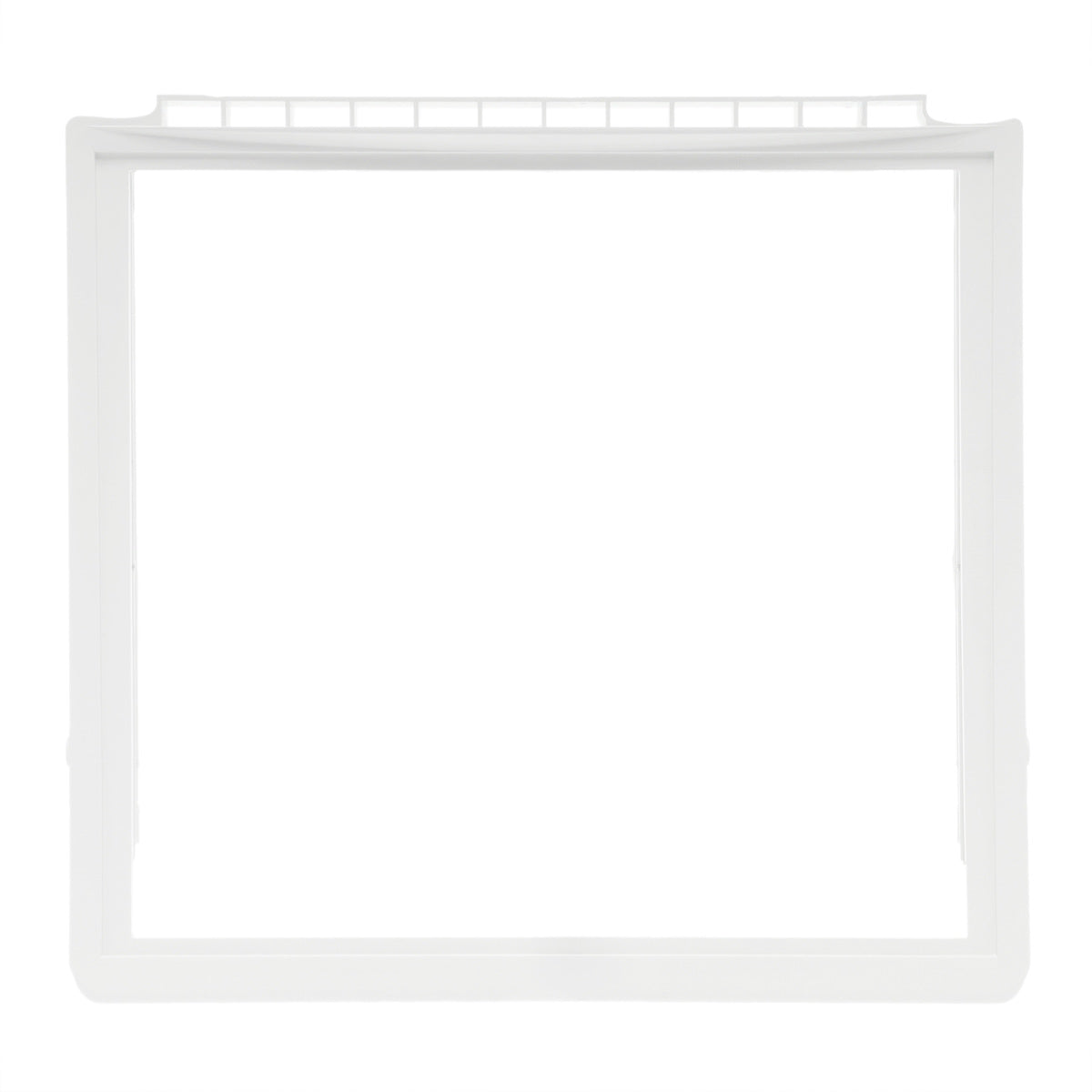 240599803 Frigidaire Refrigerator Upper Deli Drawer Cover Frame-2