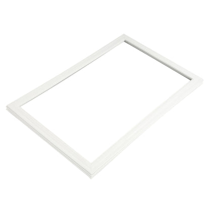 242193203 Frigidaire Refrigerator Freezer Door Gasket, White, Magnetic-1