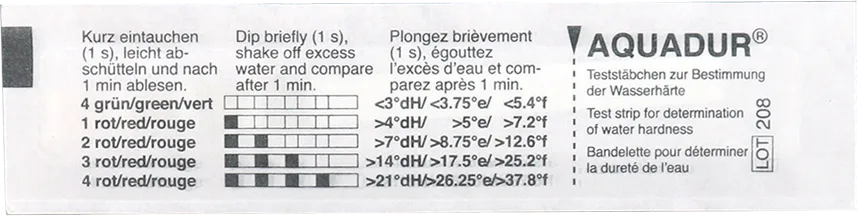 Bosch 00617210 Water Hardness Test Strip for Small Appliances -2