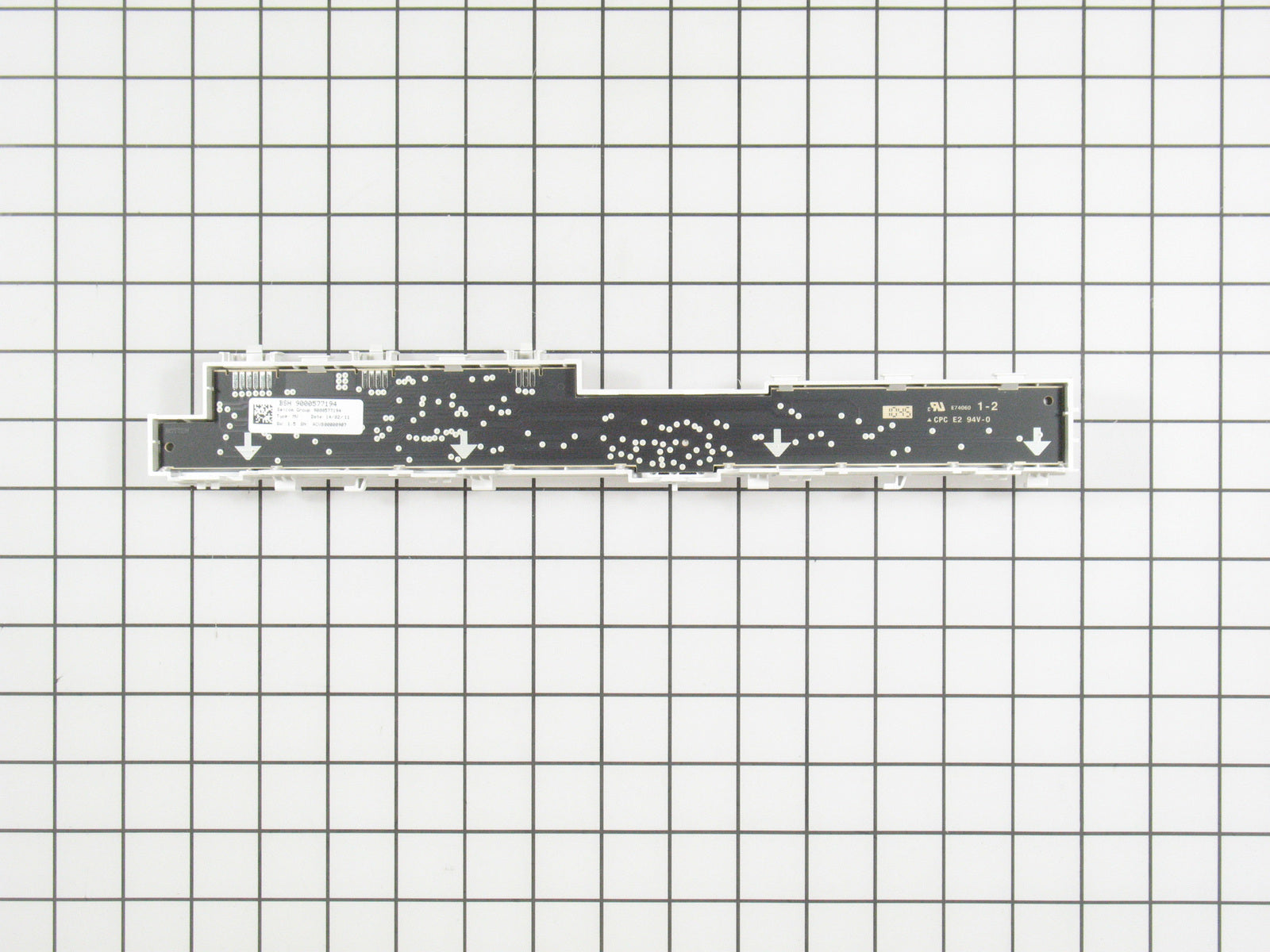 11019741 Bosch Dishwasher Operating Module-3
