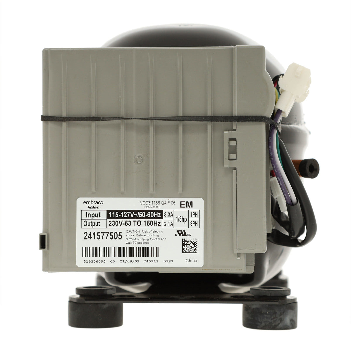 Frigidaire 241706201 COMPRESSOR,W/INVERTOR-3