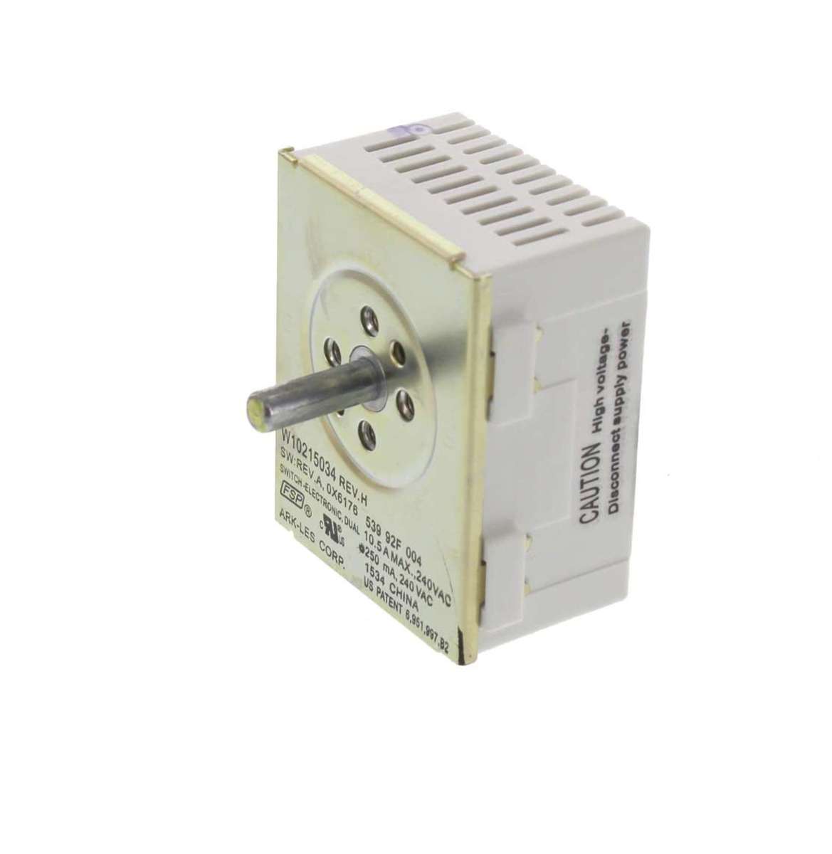 WPW10215034 Whirlpool Cooktop Infinite Switch-3