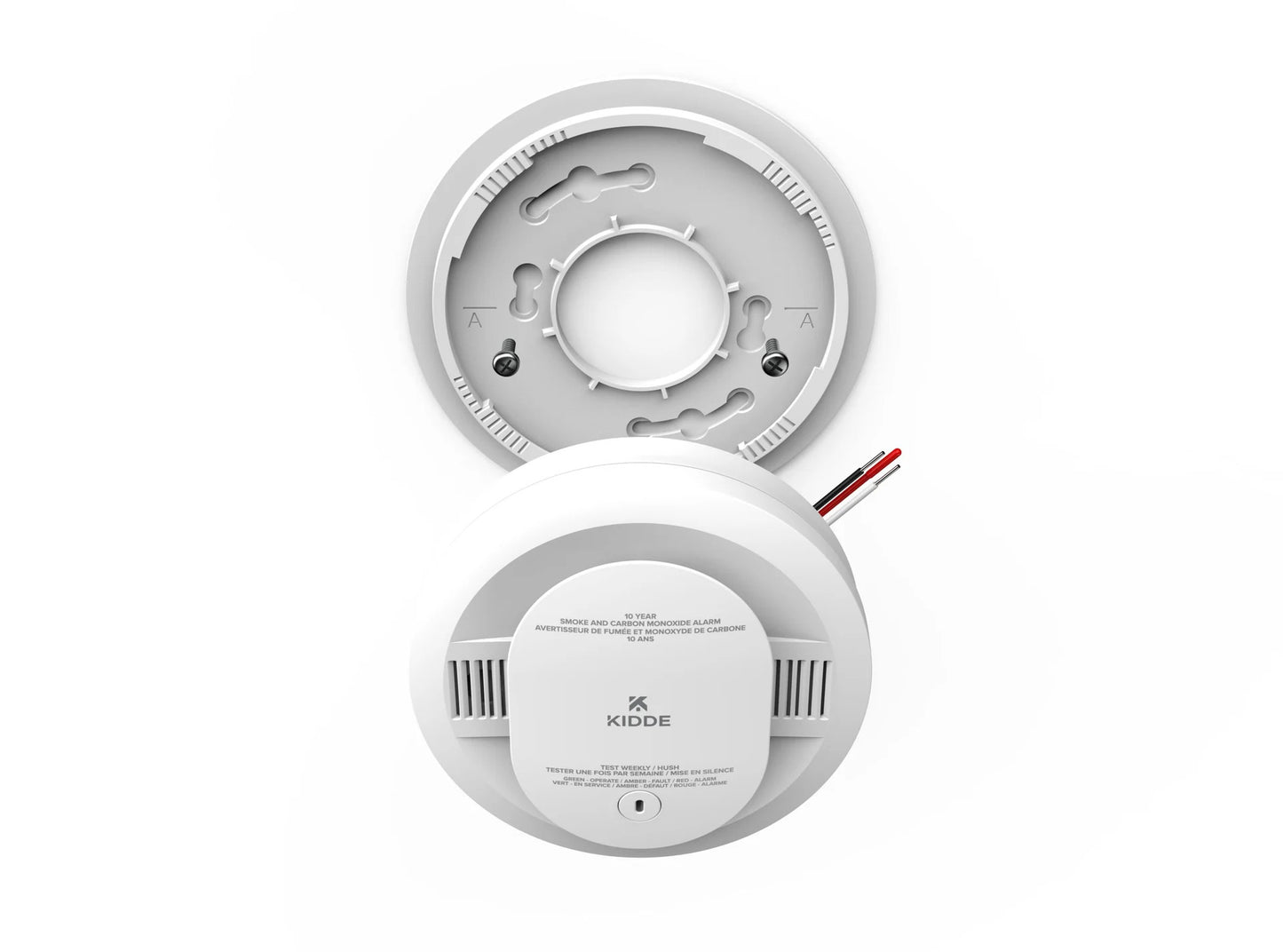 Kidde 30CUA10‑VCA Combination Smoke & Carbon Monoxide Alarm