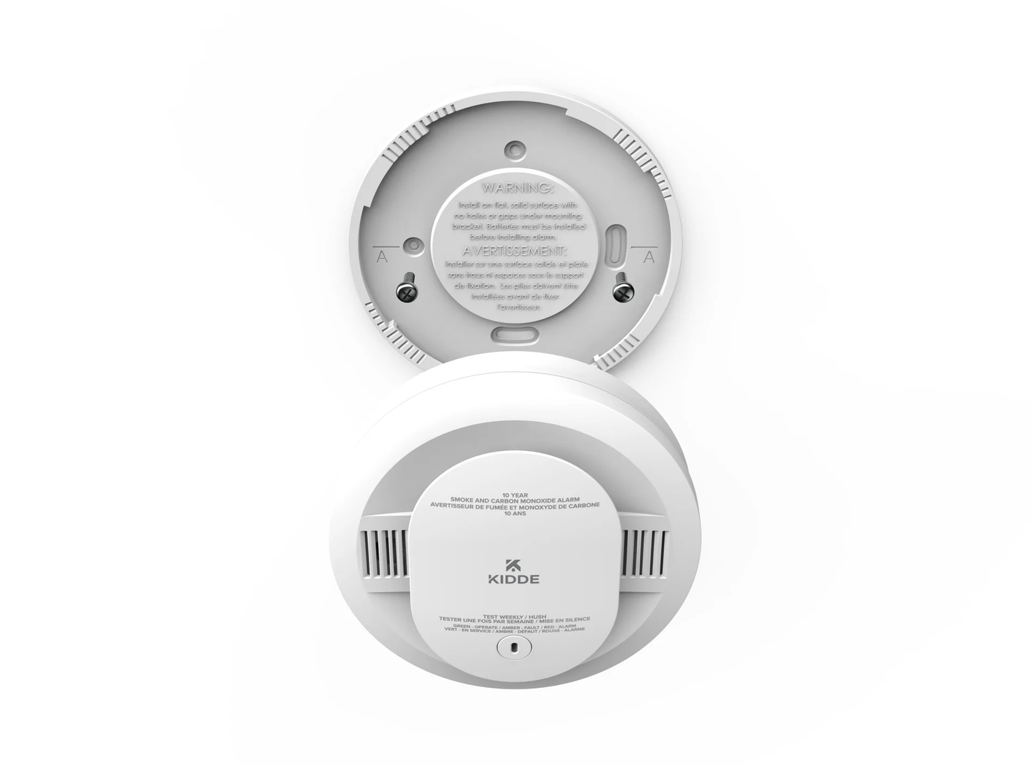 Kidde 30CUD10‑VCA Combination Smoke & Carbon Monoxide Alarm