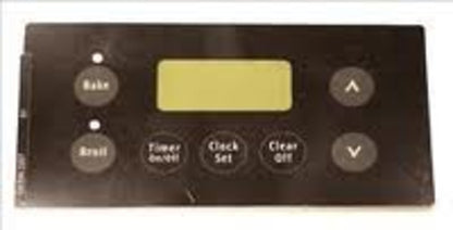 Frigidaire 316220729 OVERLAY,CLOCK,BLACK-2