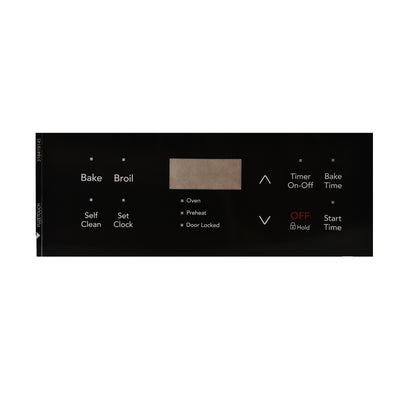 Frigidaire 316419145 OVERLAY,CLOCK,BLACK,ES300-1
