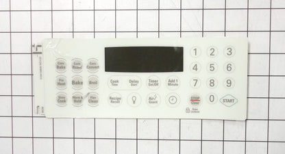 Frigidaire 316419807 OVERLAY, CLOCK, WHITE, ES535-1