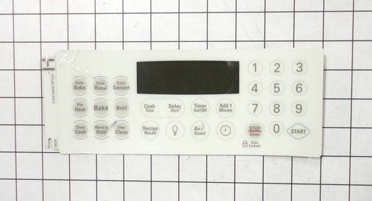 Frigidaire 316419807 OVERLAY, CLOCK, WHITE, ES535-1