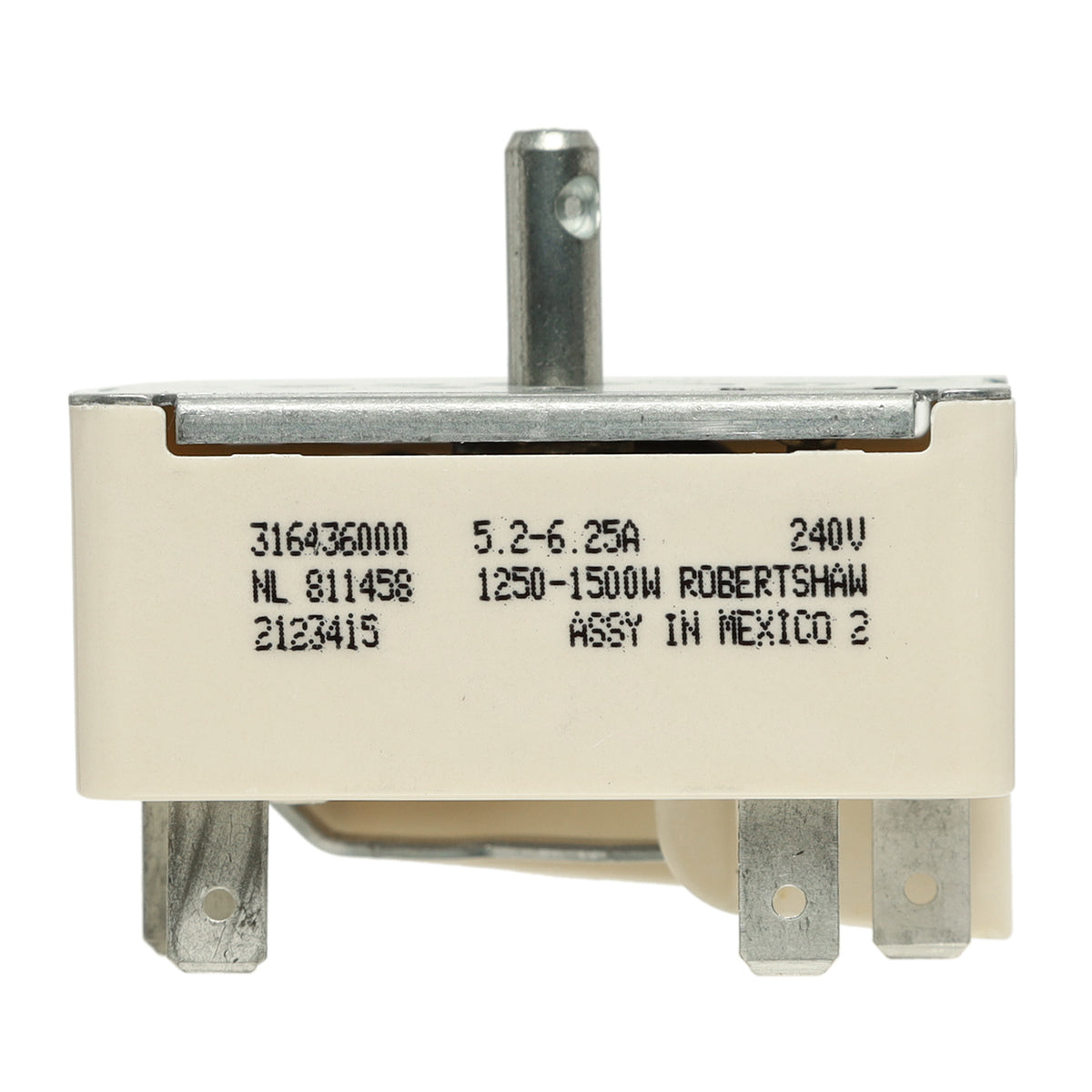 316436000 Frigidaire Stove Infinite Burner Switch - Small Element-6