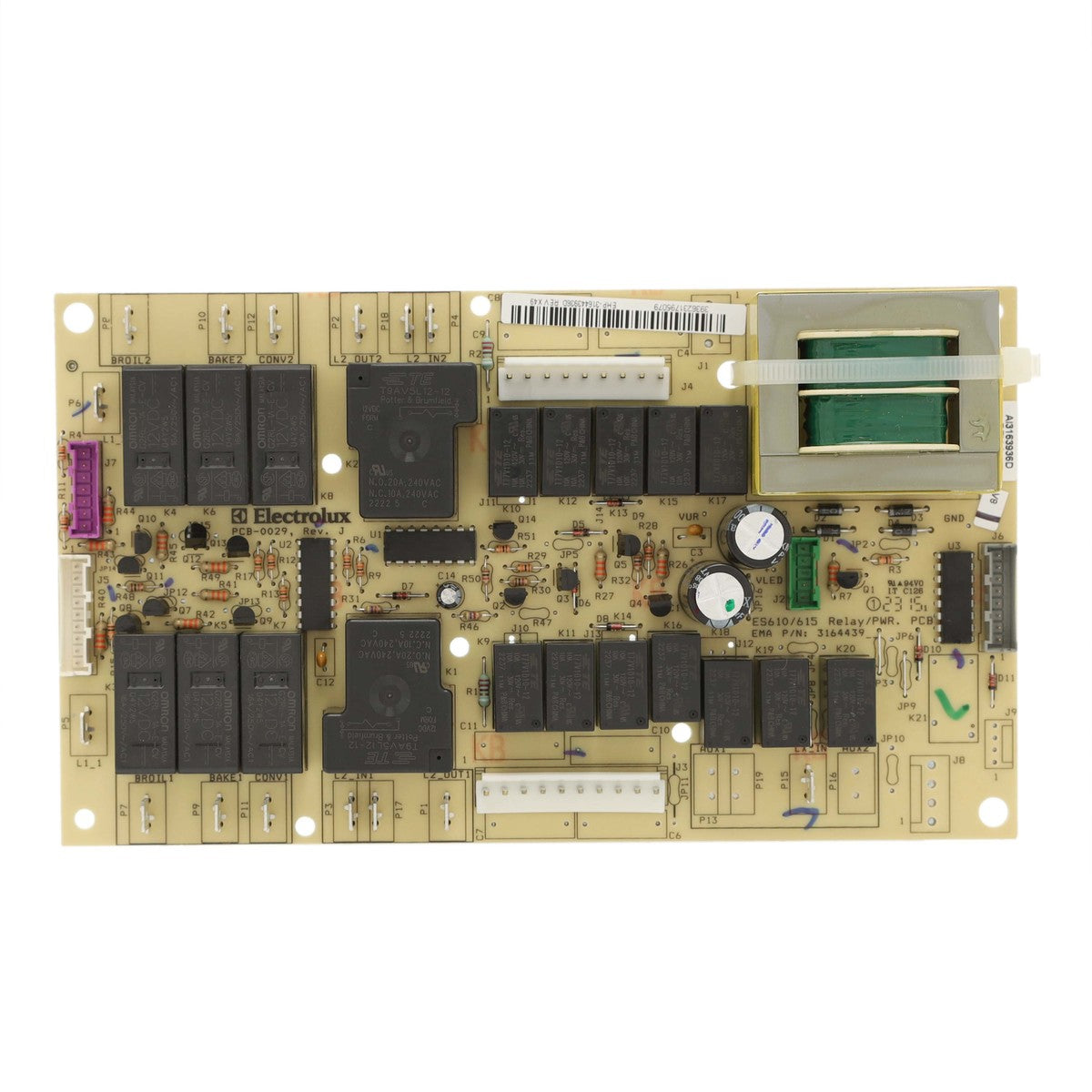 316443936 Frigidaire Wall Oven Dual-Oven Relay Control Board-2