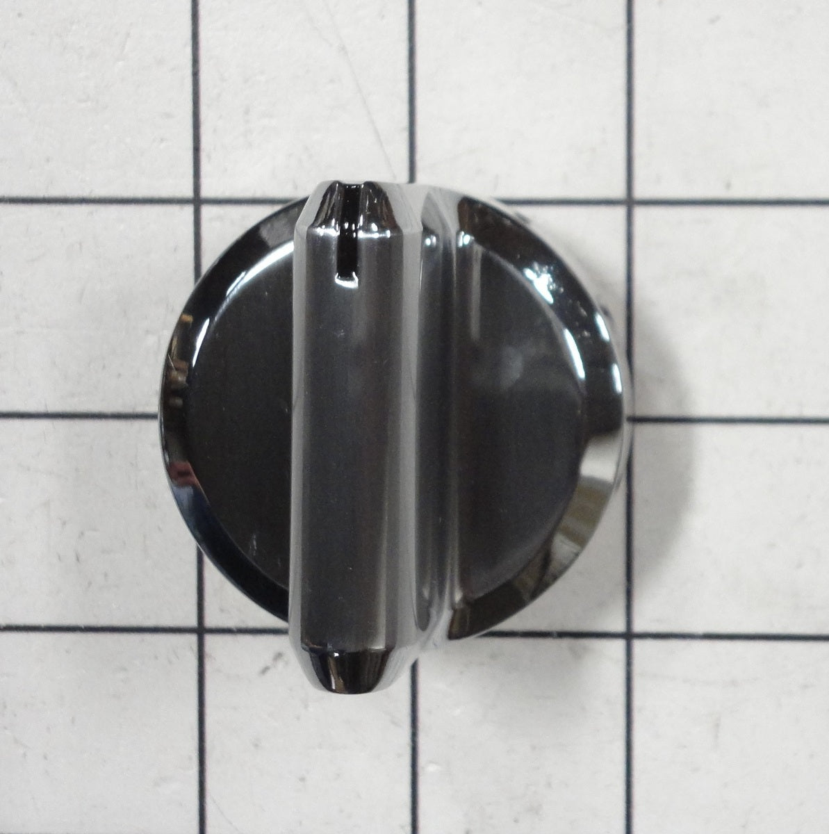 Frigidaire 316564509 KNOB,TOP VALVE,STAINLESS,(5)-1