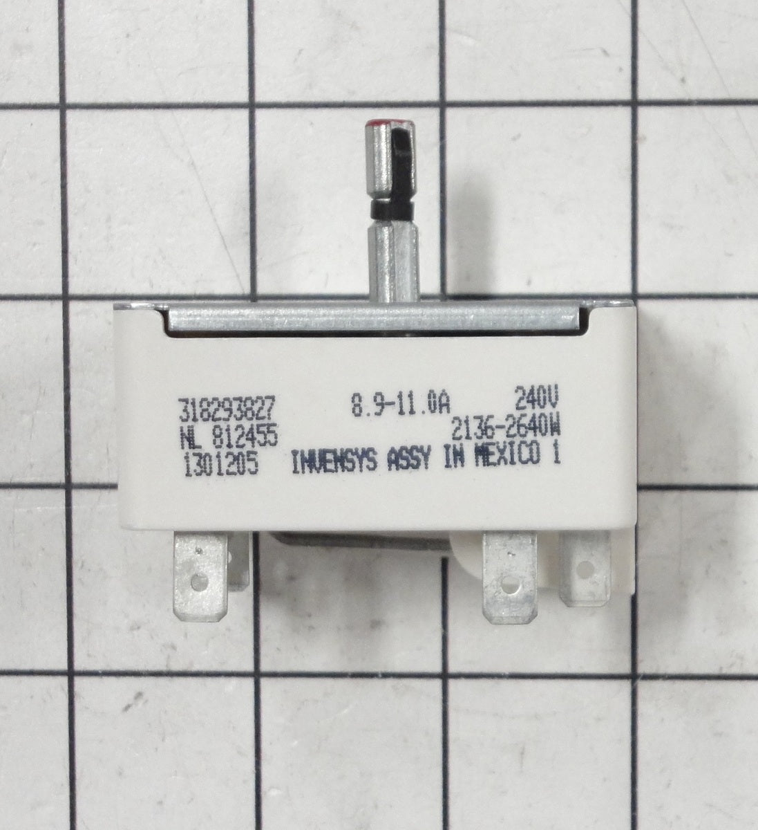 Frigidaire 318293827 SWITCH, SURFACE UNIT-2