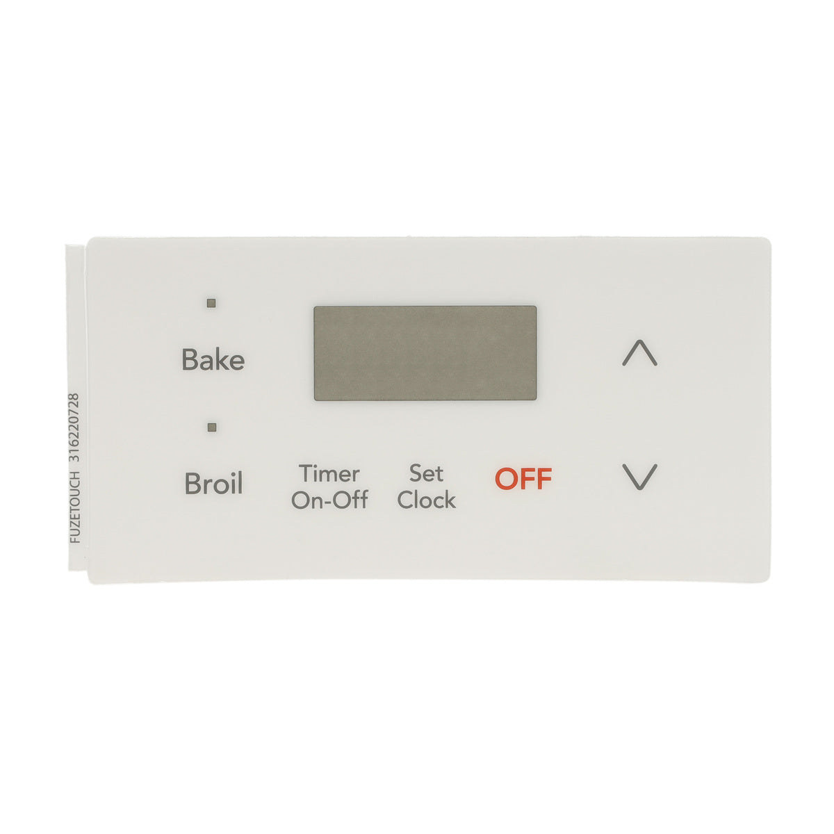 Frigidaire 318326215 CLOCK/TIMER,ELECTRONIC,WHI-8