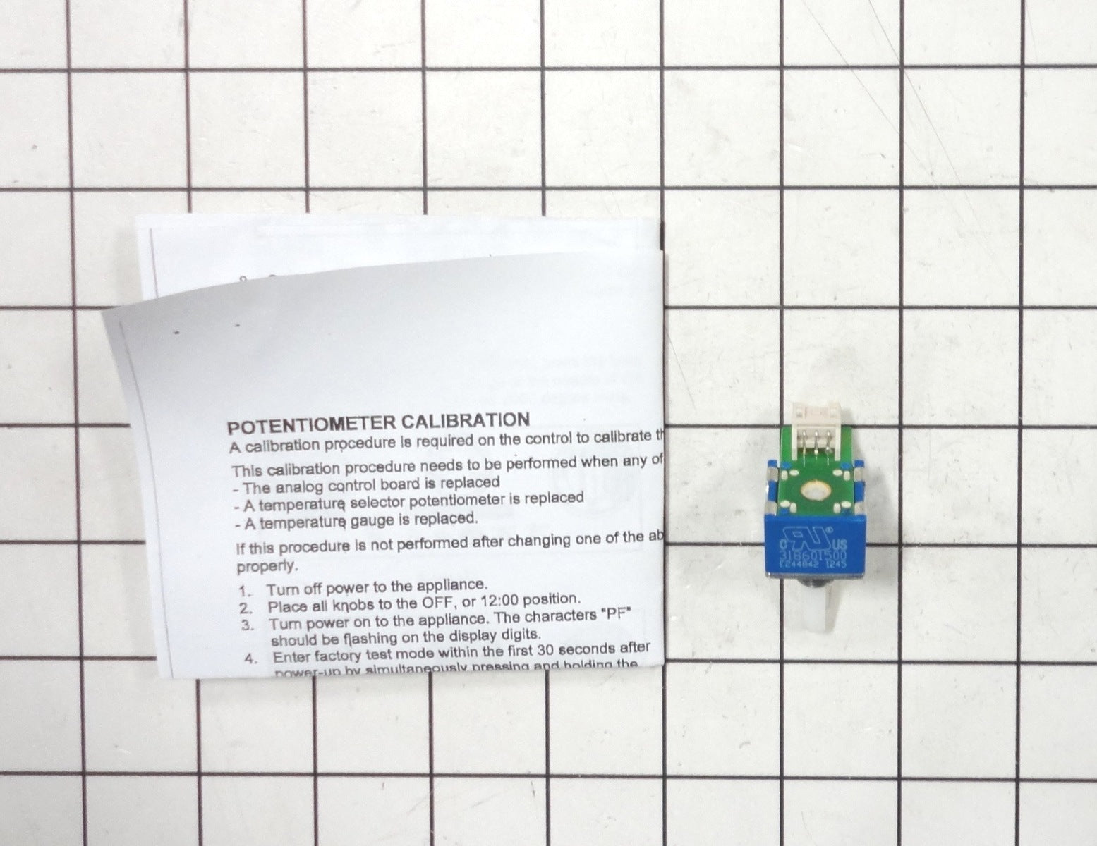 318601500 Frigidaire Range Potentiometer - Temp Control-1