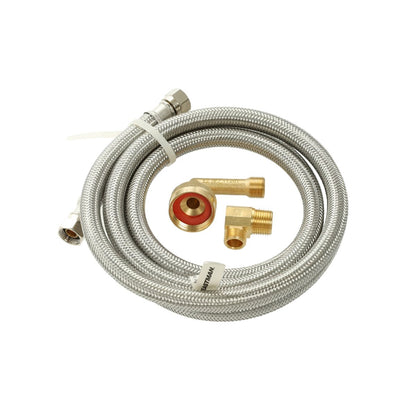 41045 Stainless Steel 6ft Dishwasher Install Kit -1