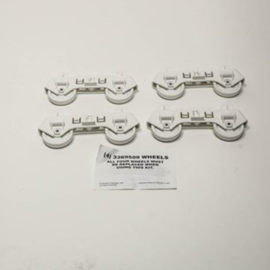 Whirlpool 4317933 Dishwasher Lower Rack Rollers -1