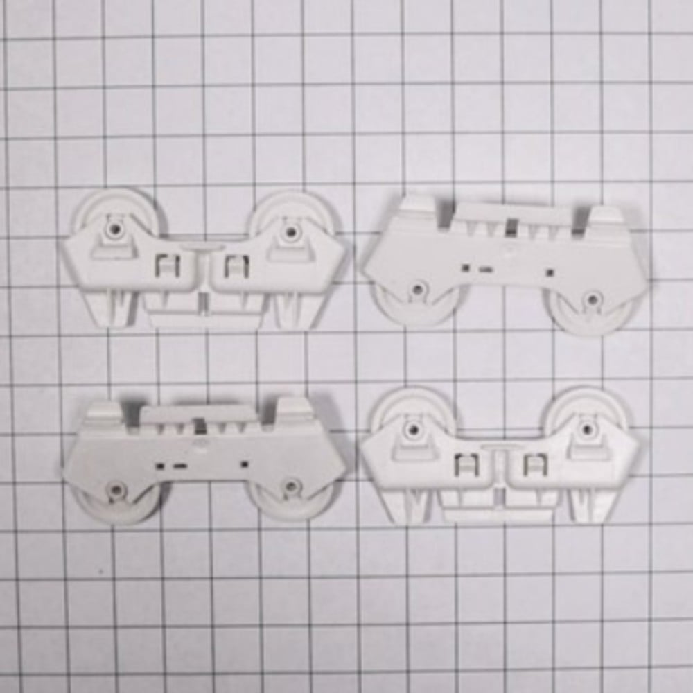 Whirlpool 4317933 Dishwasher Lower Rack Rollers -2