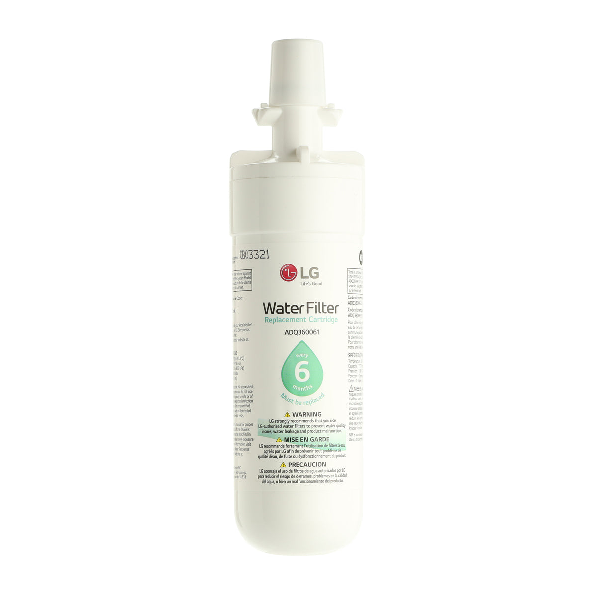 AGF80300702 LG Water Filter (LT700P)-5