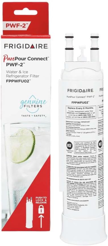 Frigidaire FPPWFU02 PurePour WF-2 Fridge Water Filter