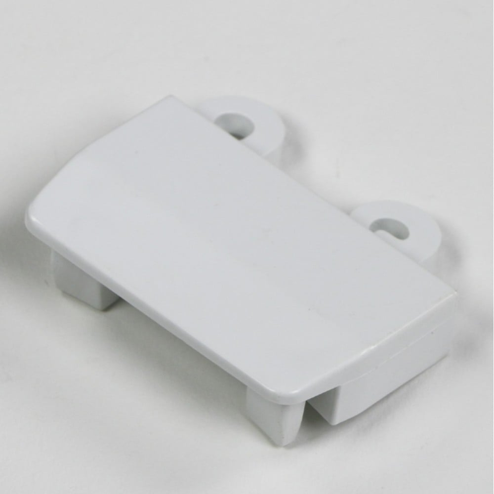 Frigidaire 5303325991 Left Hand Door Shelf End Cap, White -1