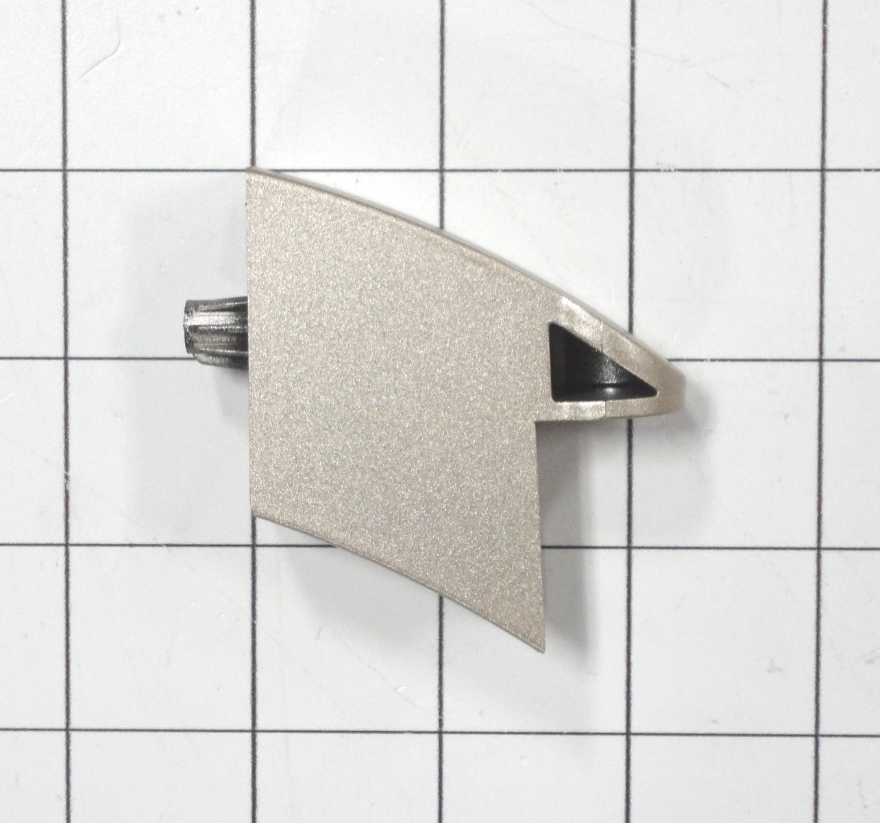 5304477353 Frigidaire Microwave  Upper Handle End Cap, Stainless Steel-1