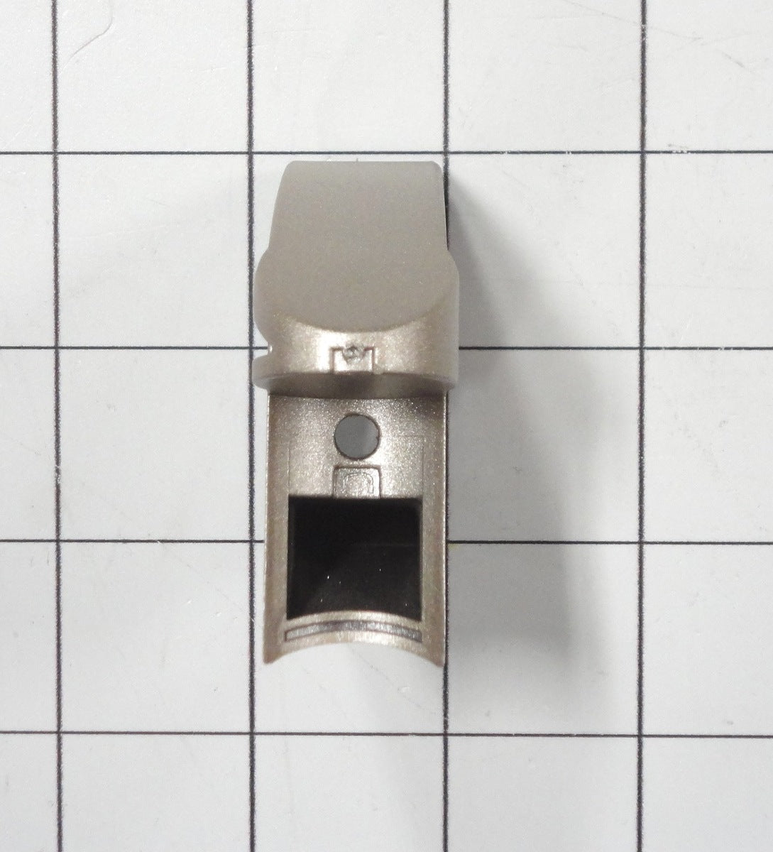 5304477353 Frigidaire Microwave  Upper Handle End Cap, Stainless Steel-4