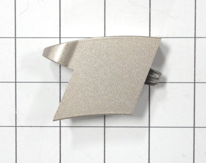 5304477353 Frigidaire Microwave  Upper Handle End Cap, Stainless Steel-2