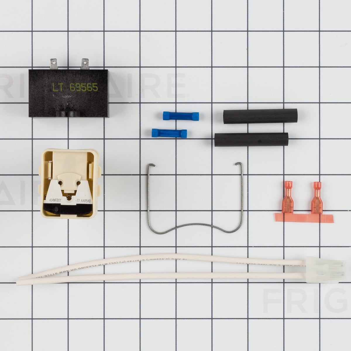5304491944 Frigidaire Refrigerator Start Relay and Overload Kit-2