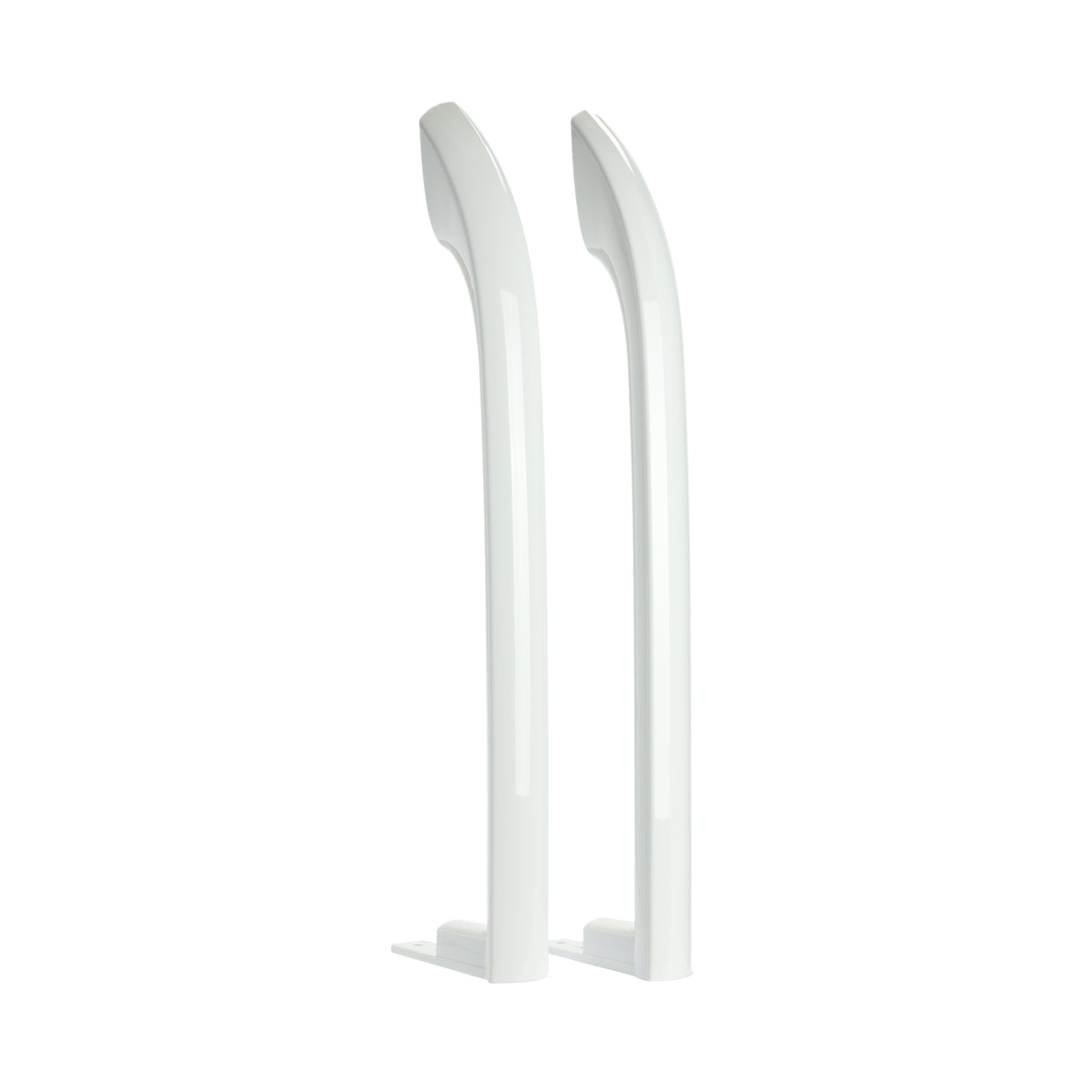 5304506469 Frigidaire Refrigerator Door Handles, White - Set of 2-1