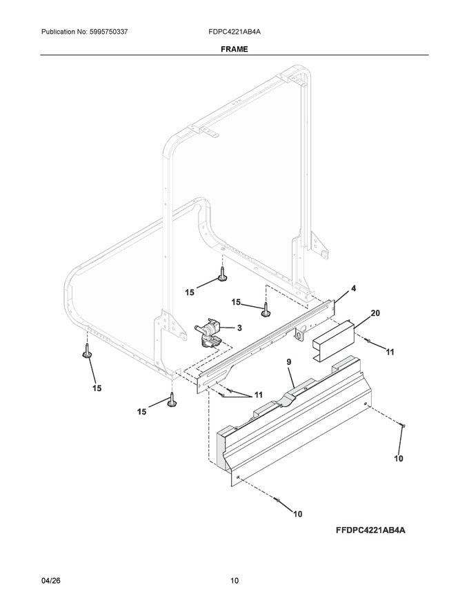Diagram image for: 5304506540