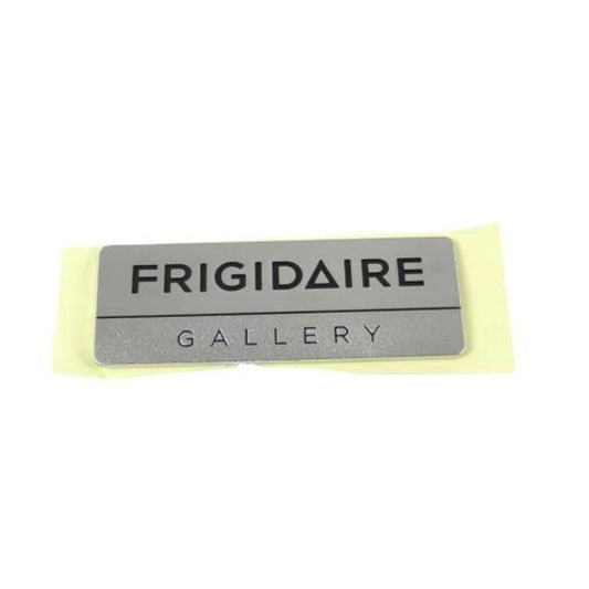 5304512150 Frigidaire Refrigerator Nameplate,Chrome-1