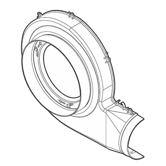 Frigidaire 5304523176 HOUSING ASSEMBLY,BLOWER,FRON-1