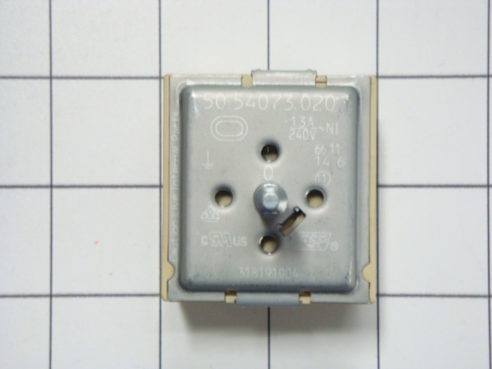 Frigidaire 5304527965 SWITCH,SURFACE HEATING-1