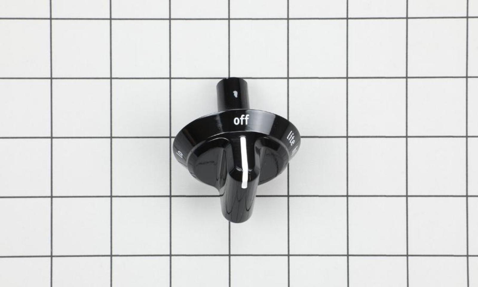 Frigidaire 5304533000 KNOB,BURNER,BLACK-1