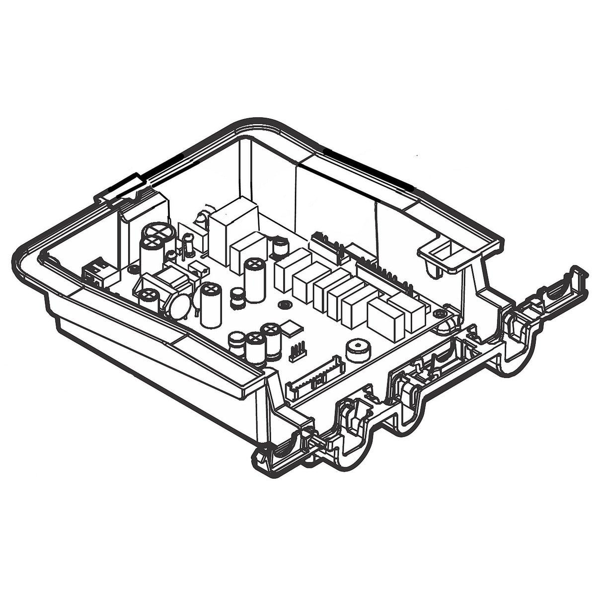 Frigidaire 5304534552 POWER BOARD,MAIN CONTROL,W/H-1