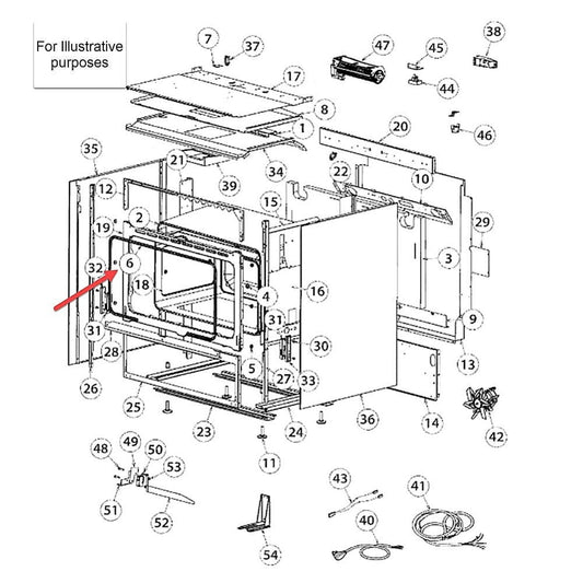 Fisher & Paykel / DCS 577007 GASKET OVEN-1
